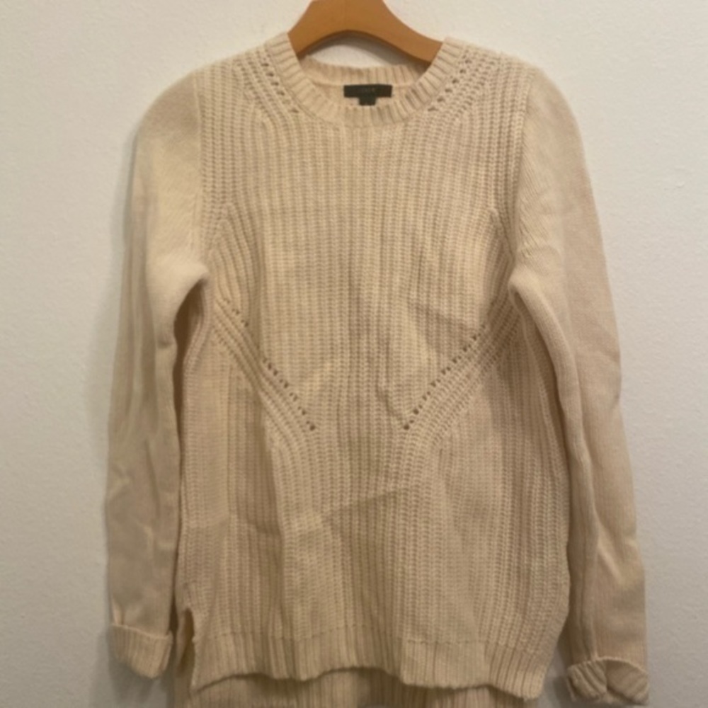 J. Crew Cream Sweater